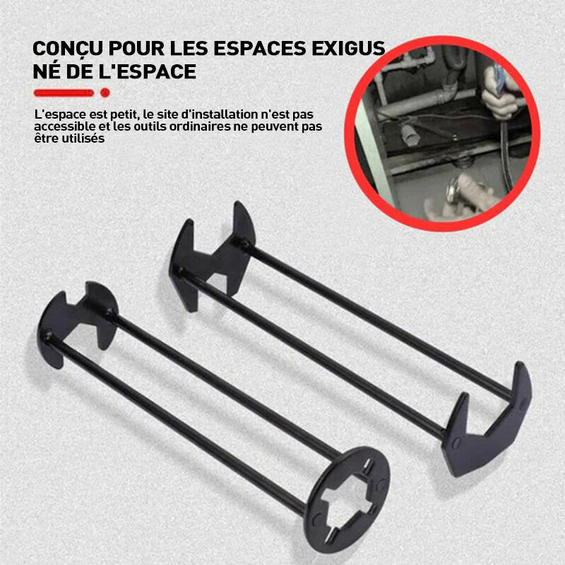 Clé d'évier multifonctionnelle