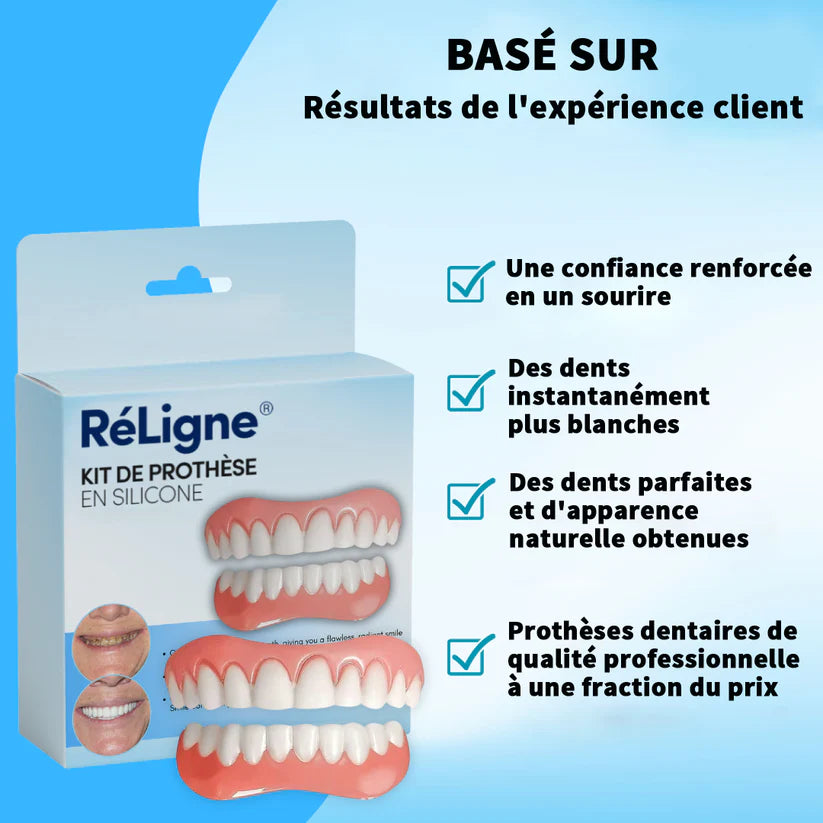 Kit de prothèse en silicone RéLigne