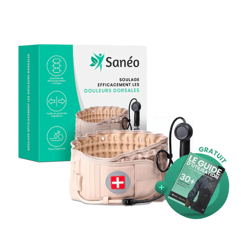 Ceinture de decompression LombAir Saneo