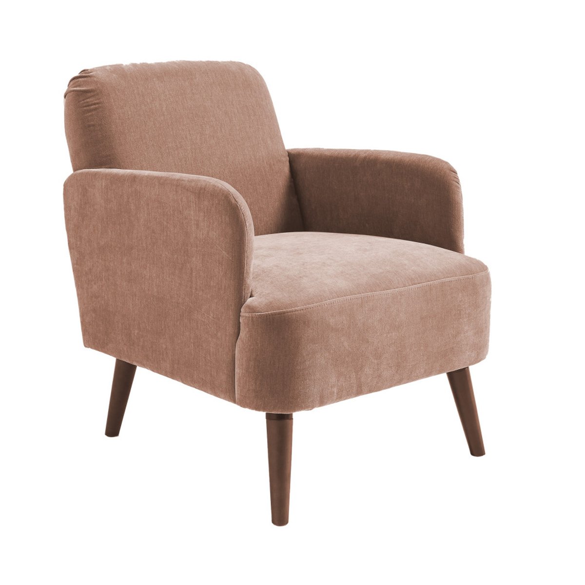 Fauteuil Retro Pieds Bois