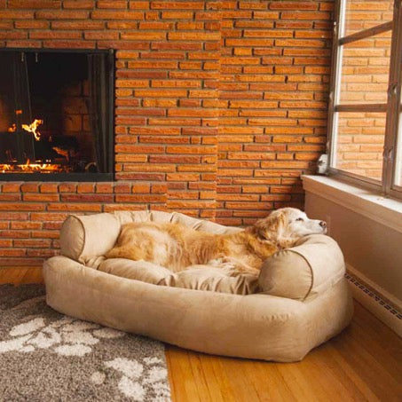 Mini Pouf pour chien confort