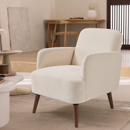 Fauteuil Retro Pieds Bois