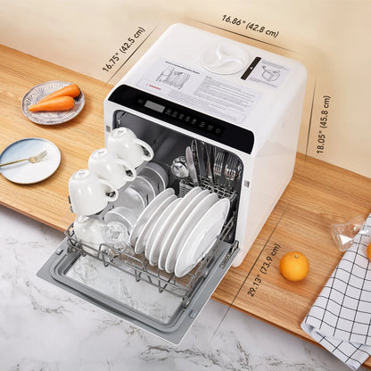 Mini lave-vaisselle de comptoir portable